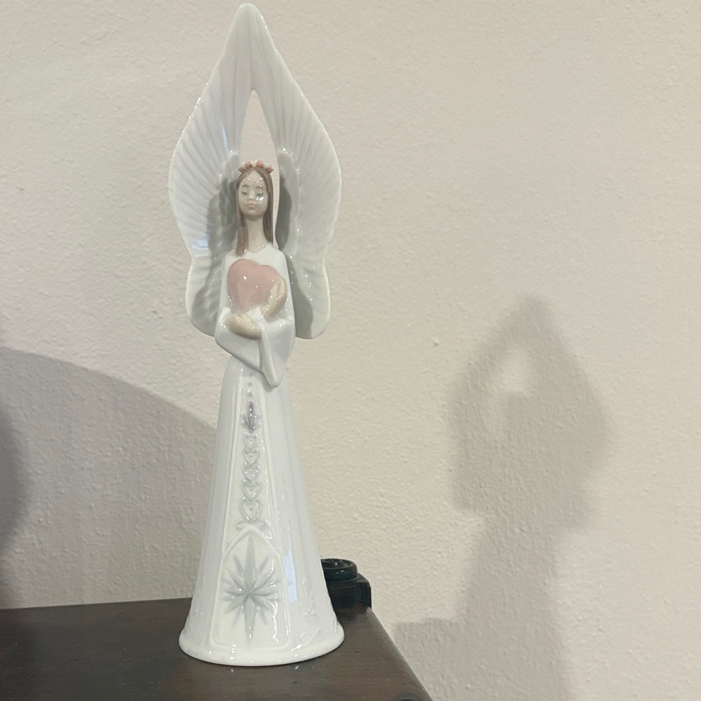 LLADRO Angel Bell Figurine